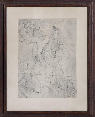 Cinderella Etching | Jules Pascin,{{product.type}}