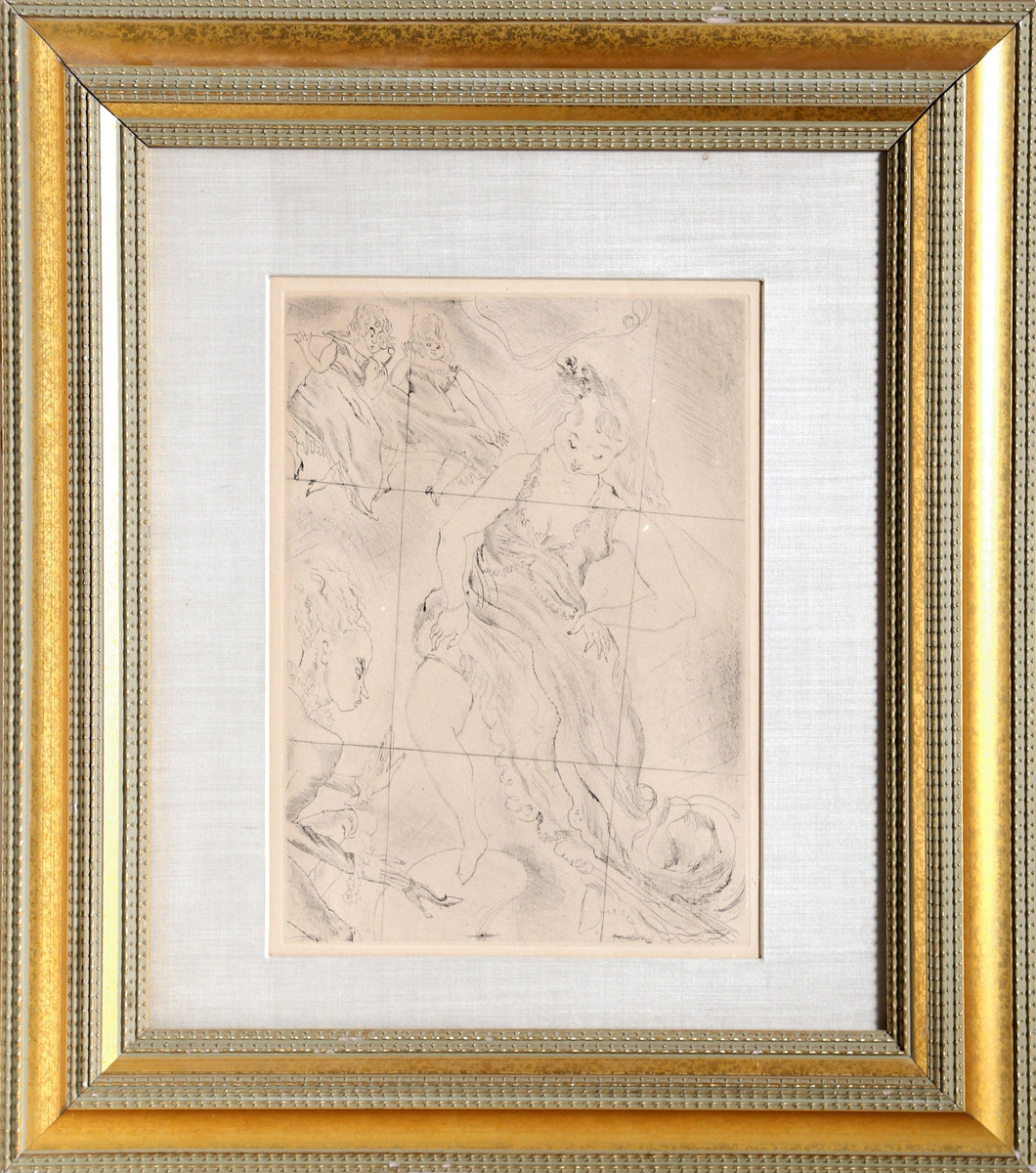 Cinderella Etching | Jules Pascin,{{product.type}}