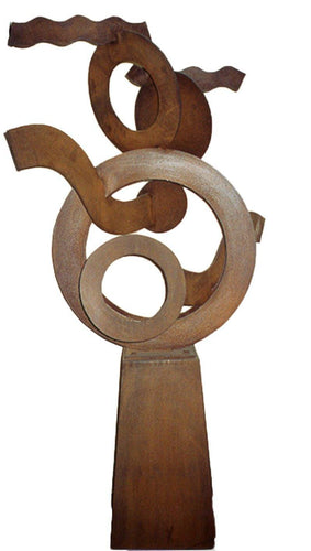 Circles and Waves Metal | Hans van de Bovenkamp,{{product.type}}