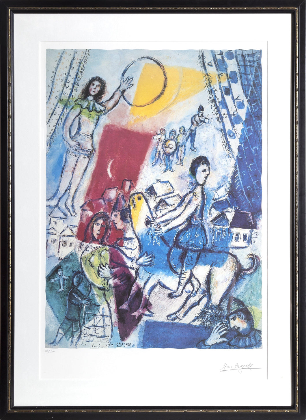 Circus Scene Digital | Marc Chagall,{{product.type}}