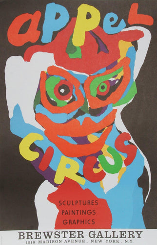 Cirque at Brewster Gallery Poster | Karel Appel,{{product.type}}