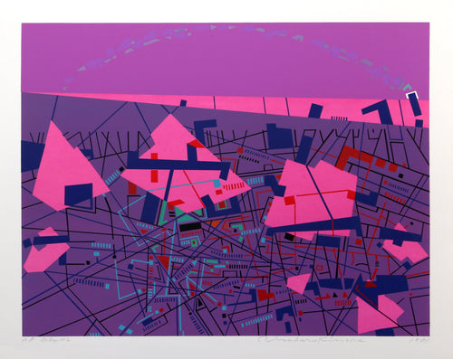 City 182 screenprint | Risaburo Kimura,{{product.type}}