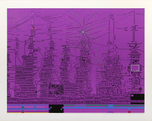 City 184 Screenprint | Risaburo Kimura,{{product.type}}
