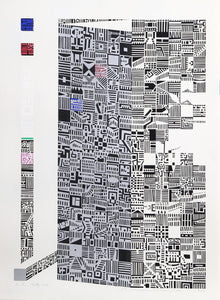 City 84 Screenprint | Risaburo Kimura,{{product.type}}