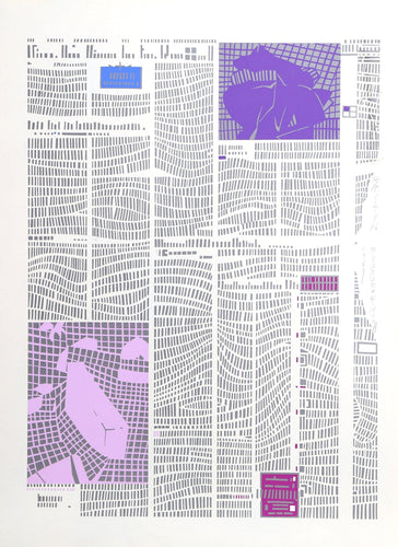 City 86 Screenprint | Risaburo Kimura,{{product.type}}