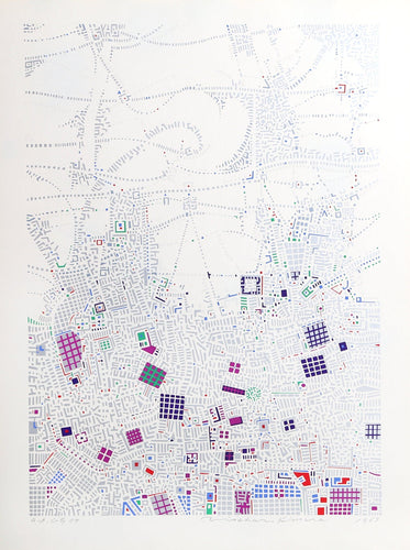 City 87 Screenprint | Risaburo Kimura,{{product.type}}