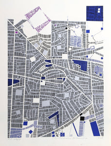 City 89 Screenprint | Risaburo Kimura,{{product.type}}