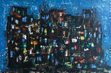 City at Night Oil | Leonardo Nierman,{{product.type}}