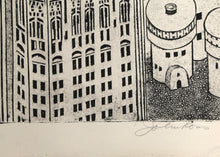 City of Dreams Etching | John Ross,{{product.type}}