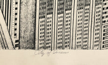 City of Dreams Etching | John Ross,{{product.type}}