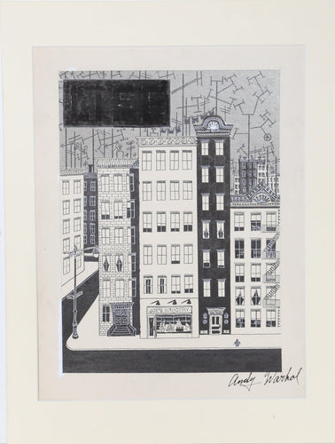 Cityscape Cover for Life Magazine Collage | Andy Warhol,{{product.type}}