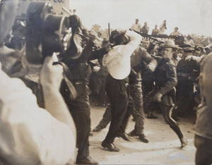 Civil Rights Riot Black and White | Nat Fein,{{product.type}}