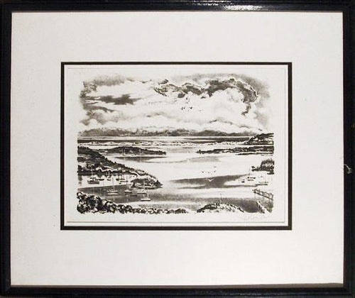 Clam Point Lithograph | Georges Schreiber,{{product.type}}