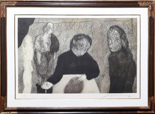 Clase de Anatomia from Intolerance Etching | José Luis Cuevas,{{product.type}}