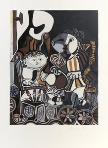 Claude et Paloma Lithograph | Pablo Picasso,{{product.type}}