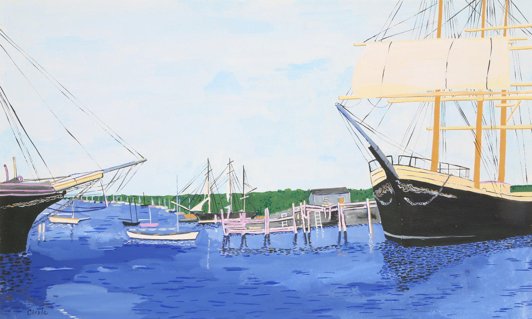 Clipper Ships Acrylic | Biagio Civale,{{product.type}}