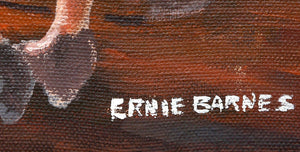 Closed Set Oil | Ernie Barnes,{{product.type}}