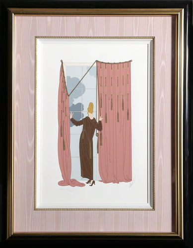 Cloudy Morning Screenprint | Erté,{{product.type}}