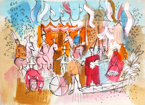 Clown Band Acrylic | Charles Cobelle,{{product.type}}