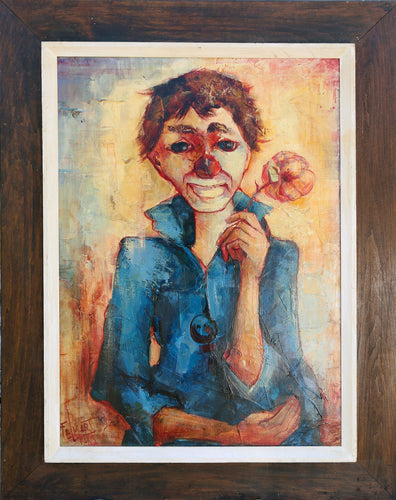 Clown Boy from Paris Oil | Felix Felmart,{{product.type}}