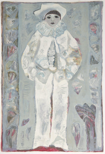 Clown I Lithograph | Judith Bledsoe,{{product.type}}