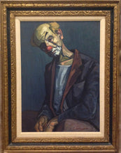 Clown in Blue Oil | Unknown Artist,{{product.type}}
