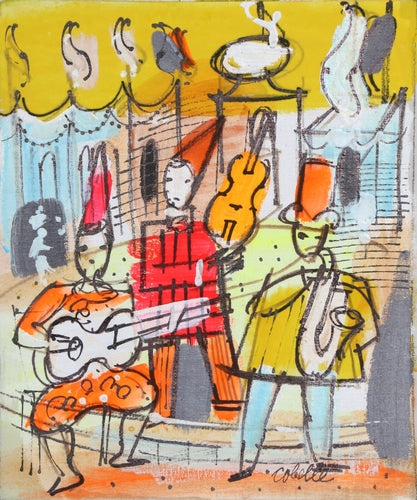 Clown Trio Band Acrylic | Charles Cobelle,{{product.type}}