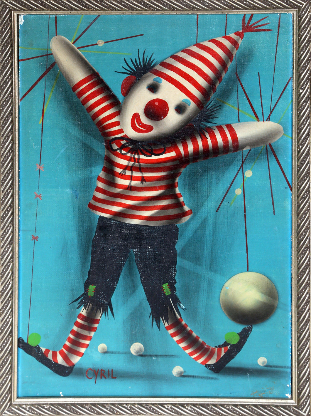 Clown with Ball Oil | Cyril,{{product.type}}