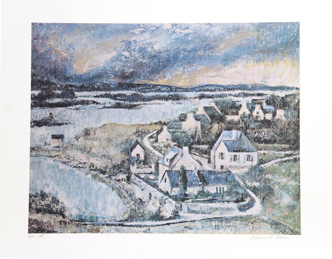 Coast of Brittany Lithograph | William Collier,{{product.type}}