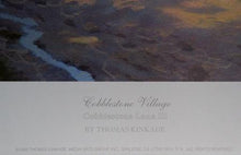 Cobblestone Village, Cobblestone Lane III Poster | Thomas Kinkade,{{product.type}}