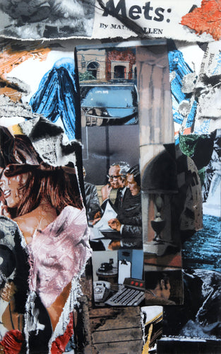 Collage #1 (Mets) Oil | John Clem Clarke,{{product.type}}