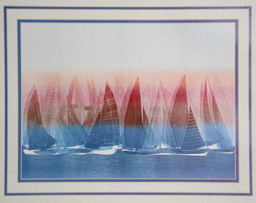 Colorful Sails Poster | Unknown Artist,{{product.type}}