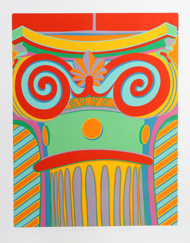 Column Study 6 from Capital Ideas Portfolio Screenprint | Clayton Pond,{{product.type}}