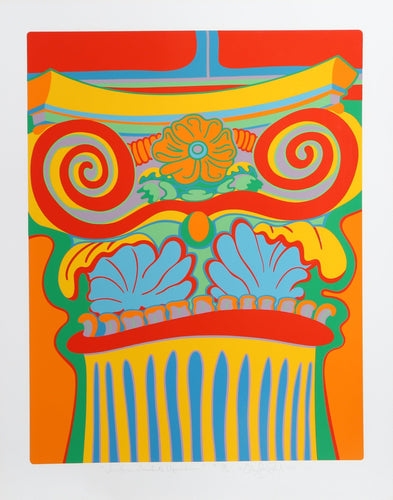 Column Study 7 from Capital Ideas Portfolio Screenprint | Clayton Pond,{{product.type}}