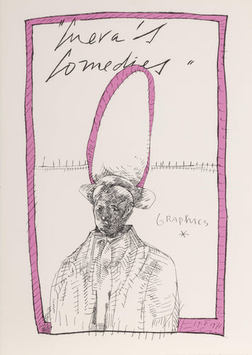 Comedies Title Page II Lithograph | José Luis Cuevas,{{product.type}}