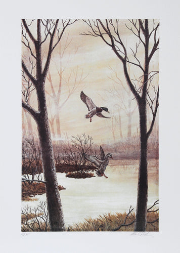 Coming in (Ducks) Lithograph | Allen Friedman,{{product.type}}