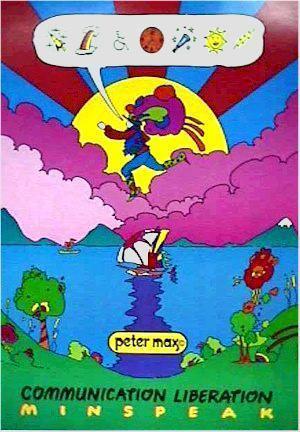 Communication Liberation Poster | Peter Max,{{product.type}}