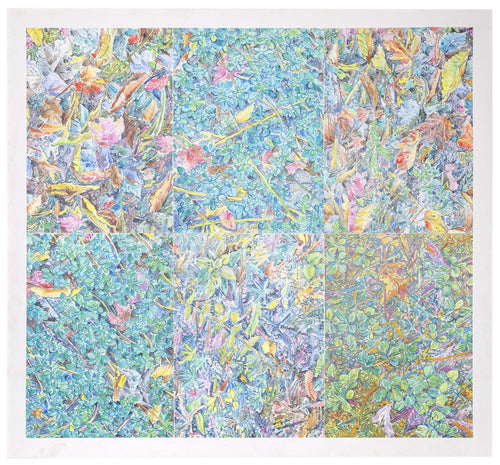 Composed Flower Garden Acrylic | George Chemeche,{{product.type}}