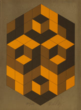 Composition Gold screenprint | Victor Vasarely,{{product.type}}