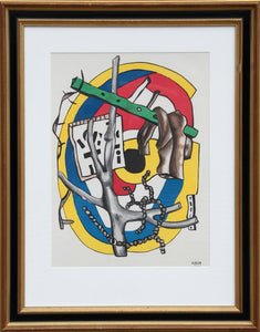 Composition Lithograph | Fernand Leger,{{product.type}}