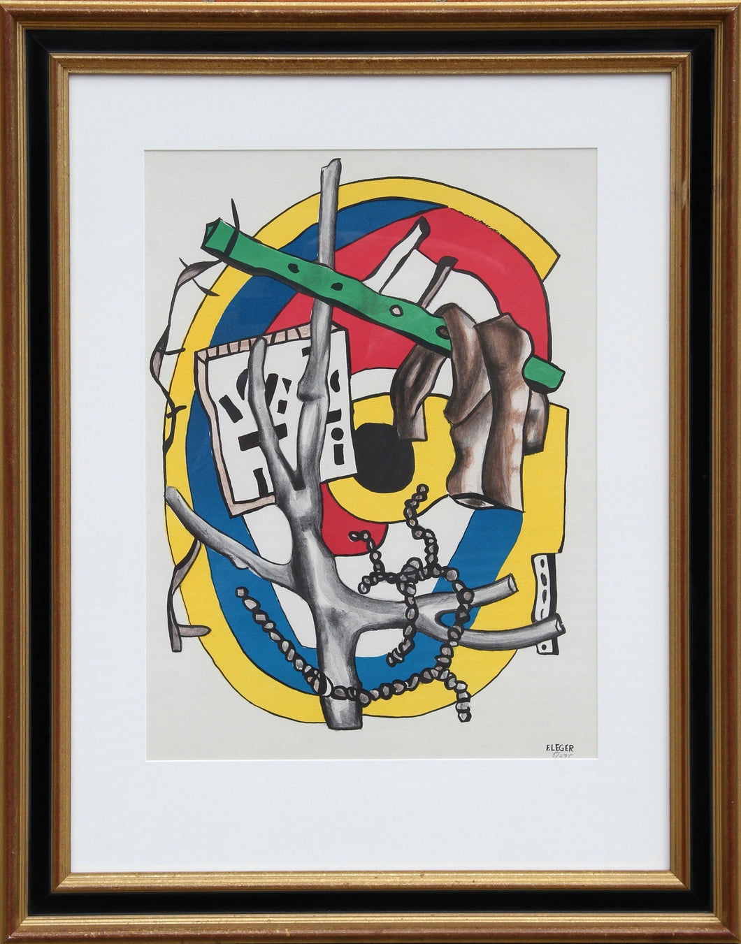 Composition Lithograph | Fernand Leger,{{product.type}}