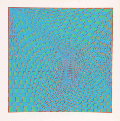 Concave Triad III Screenprint | Roy Ahlgren,{{product.type}}