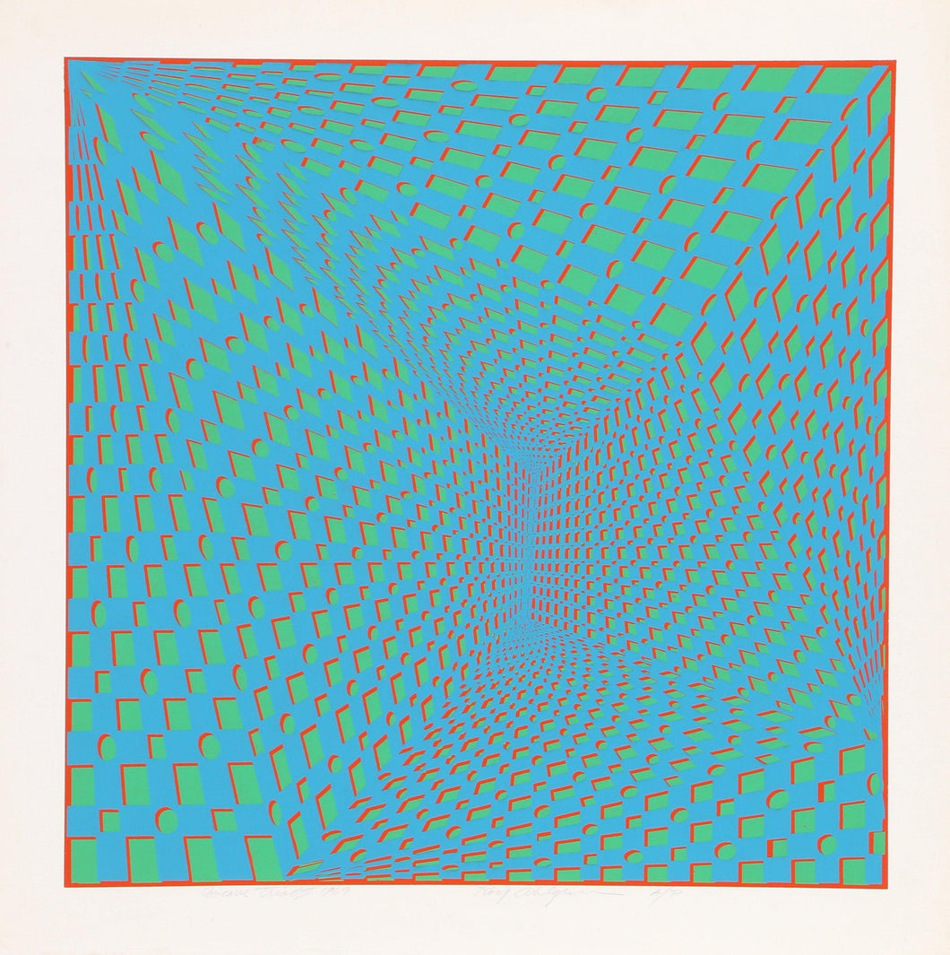 Concave Triad III Screenprint | Roy Ahlgren,{{product.type}}