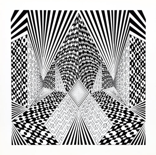 Conceptual Perspective I Screenprint | Roy Ahlgren,{{product.type}}