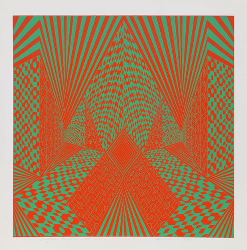 Conceptual Perspective III Screenprint | Roy Ahlgren,{{product.type}}