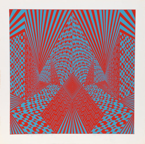Conceptual Perspective IV Screenprint | Roy Ahlgren,{{product.type}}