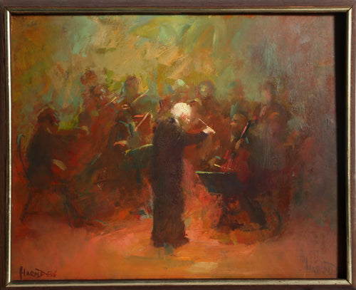 Conductor with Orchestra Oil | William Harnden,{{product.type}}