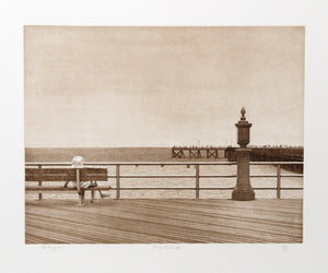 Coney Island III (Sepia) Etching | Max Ferguson,{{product.type}}