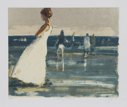 Coney Island Lithograph | Richard Segalman,{{product.type}}