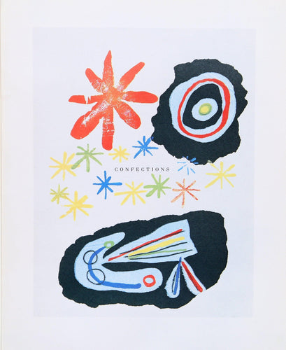 Confections Poster | Joan Miro,{{product.type}}